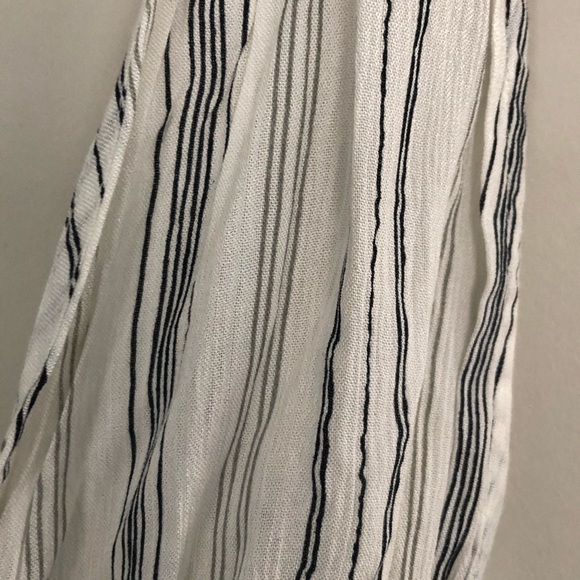 NWT ASOS Stripe Plunge Culotte Jumpsuit - Picture 5 of 6